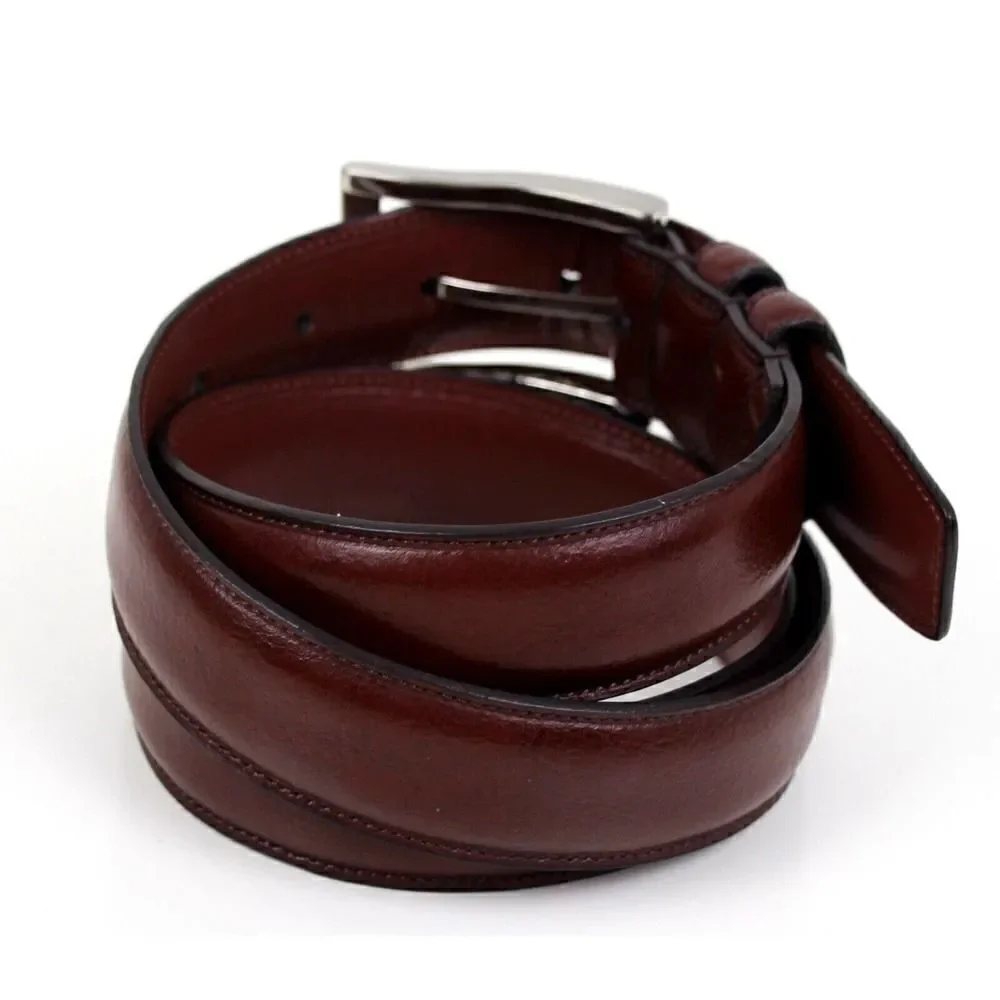 Classic BROWN GENUINE LEATHER 1.25